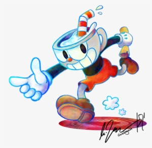 Picture Black And White Library Butt Transparent Cuphead - Mario And Luigi Dream Team Art Style
