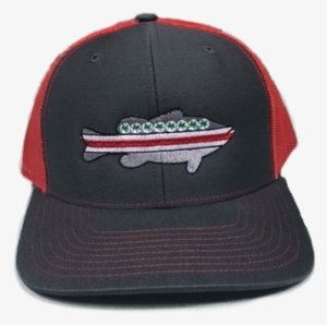 Richardson 112 Mesh Trucker Hat With The Osu Bass Fishing - Baseball Cap
