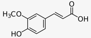 Ferulic Acid Acsv - Trans Cinnamic Acid Molecular Structure