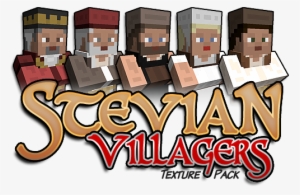 stevian villagers simple medieval townsfolk with familiar - villagers resource pack