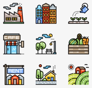 In The Village - Scalable Vector Graphics