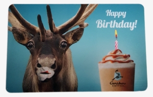 Caribou Card- Happy Birthday - Met Your Mother Birthday
