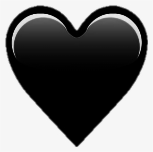Black Heart Emoji PNG & Download Transparent Black Heart Emoji PNG Images  for Free - NicePNG