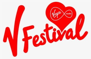 V Festival Logo - Red Camping V Festival