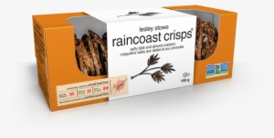 Raincoast Crisp Salty Date & Almond - Lesley Stowe Raincoast Crisps, Salty Date And Almond