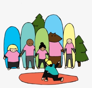 Group Lessons - Surf Sister Animation