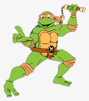 File History - Teenage Mutant Ninja Turtles Michelangelo Cartoon