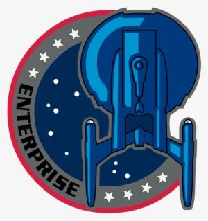 Enterprise Patch - Logo Star Trek Enterprise Png