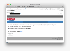 Costco Png Download - X Mailer Example