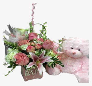 Welcome Baby Girl - Flowers For Newborn Baby