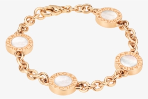 Bvlgari Bvlgari 18 Kt Rose Gold Bracelet Set With Mother - Bracciale Bulgari
