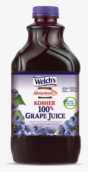 By Now Let Hope Everyone Who'd Been Shopping Like Mad - Manischewitz Welch's Concord Grape Juice