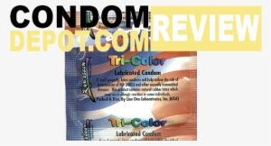 The Kameleon Tri Color- Red, White & Blue Condom - Flyer