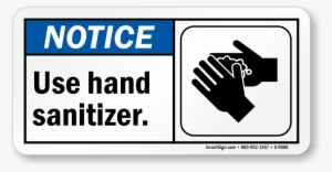 Zoom, Price, Buy - Use Hand Sanitizer Signs