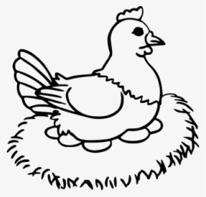 Duck Chicken Coloring Book Rooster Egg - Hen Clipart