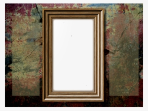 Frame On Cracked Wall - Picture Frame