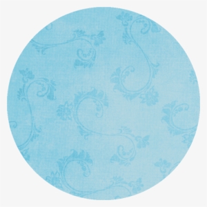 Blue Circle Label - Label Baby Blue Png
