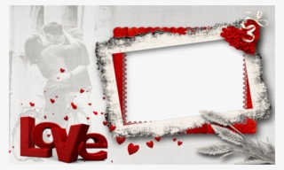 Madness Of Red Love - Love Frames