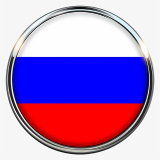 Russia Flag Circle - Bandera De Rusia En Circulo