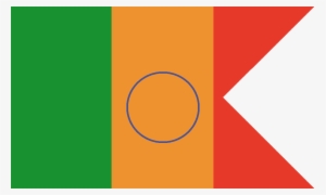 A Flag Design For A Unified Indian Subcontinent - Circle