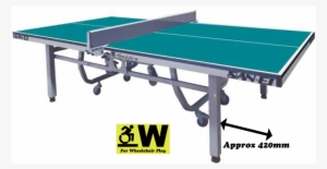San-ei Absolute W Ittf Approved Table Tennis Table - San Ei Absolute W