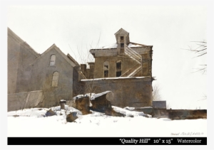 Quality Hill Dean Mitchell Studio - Watercolor Painting