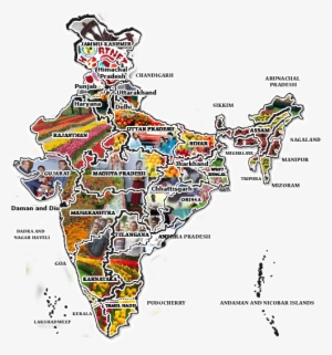 Spice Map Of India