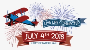 Fairfax Independence Day Celebration - July 4th 2018 Sign