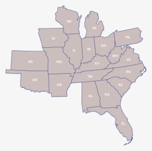 Crosset's Distribution Network Spans 20 States - United States Of America
