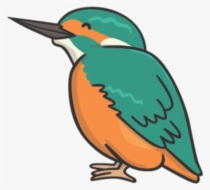 Png Royalty Free Library Hummingbird Clipart Kingfisher - Kingfisher Cartoon
