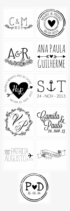 Wedding Name And Monogram Ideas - Logo Para Mi Boda