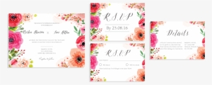 Floral Invitation Set