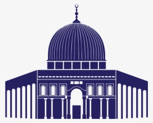 Clip Royalty Free Dome Of The Rock State Palestine - Aqsa Mosque Silhouette Royalty Free