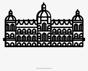 Dibujo De Hotel Taj Mahal Palace Para Colorear - The Taj Mahal Palace