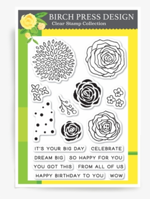 Time To Celebrate Clear Stamp Set