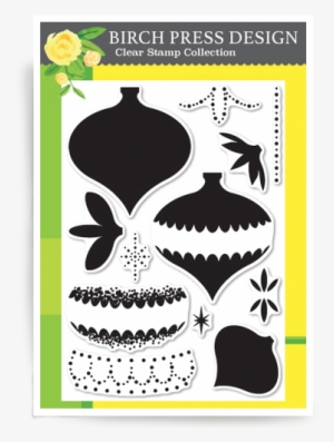 Beaded Ornament Clear Stamp Set