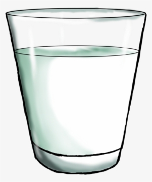 Milk Glass Clipart - Old Fashioned Glass