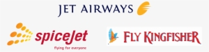 Airlines Jet Airways Spicejet Kingfisher - Spicejet Logo Png