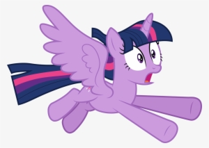 Twilight Vector Flying - Mlp Princess Twilight Sparkle Flying