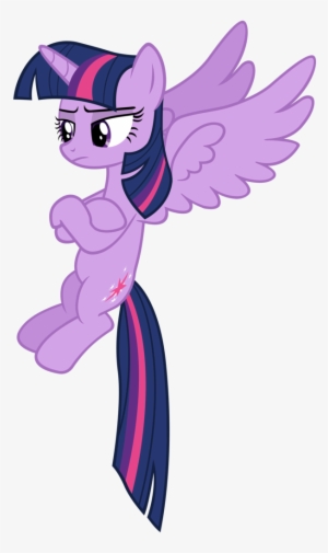 Twilight Vector Flying - My Little Pony Twilight Sparkle Princess Fly