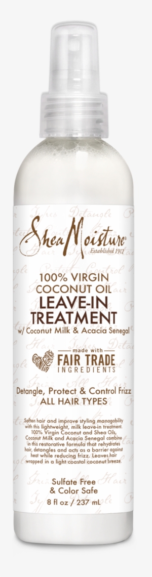 100% Virgin Coconut Oil Daily Hydration Leave-in Treatment - Shea Moisture 100 Percent Coconut Oil Leave