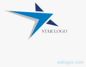 Star With Arrow Design Logo Download - Star Logo