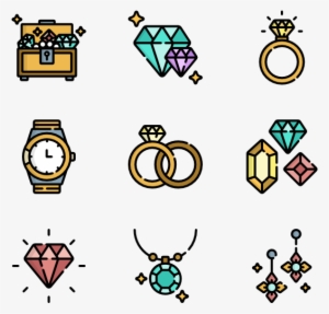 Gold Necklace Png, Vectors, Psd, And Clipart For Free - Jewelry Icon