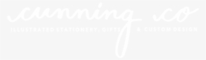 Cunningcologo-tagline White - White Photo For Instagram