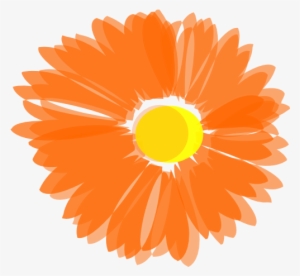 Marigold Flower Clipart - Orange Flower Clipart Png
