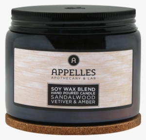 Sandalwood, Vetiver & Amber Candle 400g - Appelles