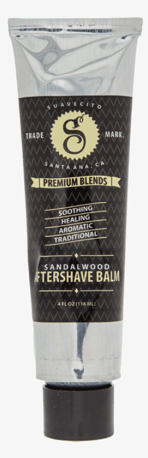 Premium Blends Sandalwood Aftershave Balm 4oz - Suavecito Eucalyptus & Tea Tree Shaving Cream 4oz