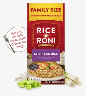 Family Size Stir Fried Rice - Rice A Roni Stir Fried Rice