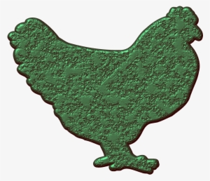 Green Hen Png 1024-800 - Chicken