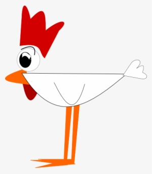 Hen - Funny Chicken Clip Art